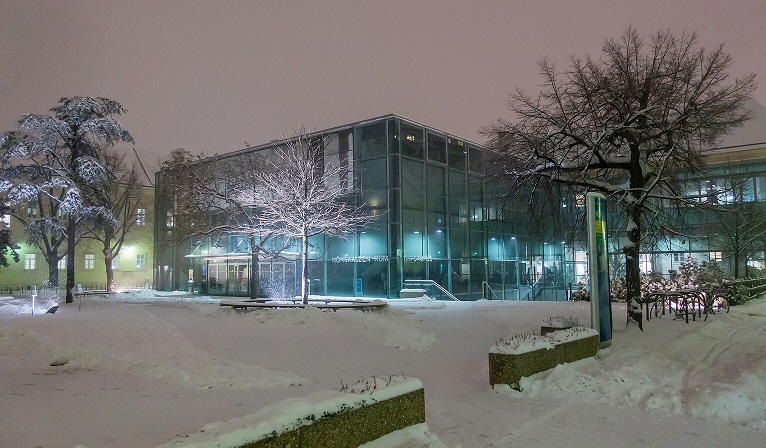 Campus im Winter